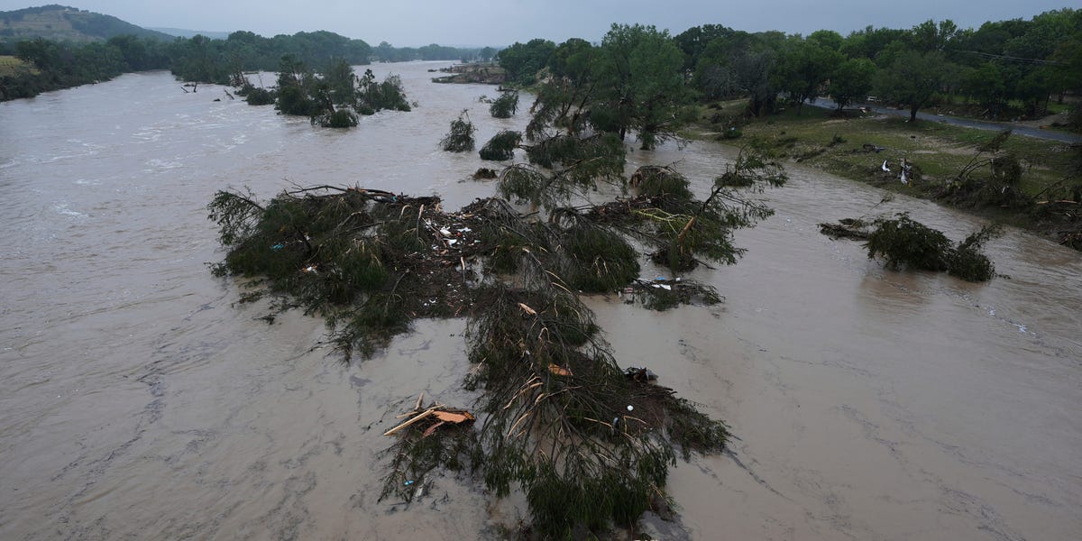 Photos Show Aftermath of Texas Floods and Rescue Efforts