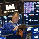 US stocks slip following the latest discouraging signal on the economy