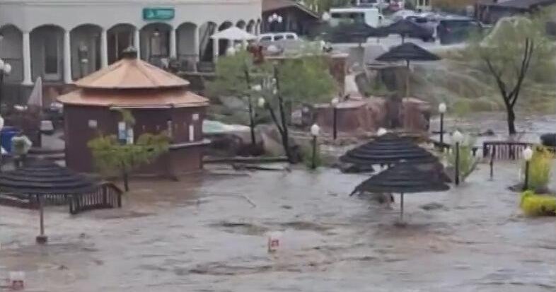 Pagosa Hot Springs Resort resume business after flood - CBS News