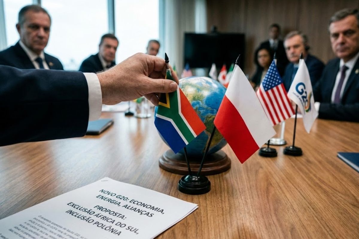 Trump redefines the G20 by vetoing South Africa and inviting Poland, in a decision by the United States that changes global economic alliances and priorities.