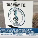 Camellia Street roadwork drags into 13th month, squeezing new sanctuary business - WLOX