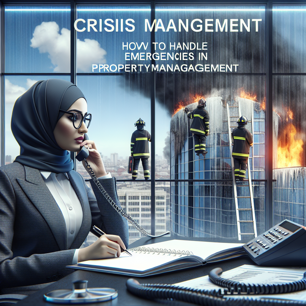 Crisis Management: How to Handle Emergencies in Property Management