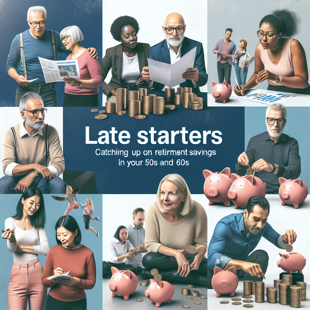 Late Starters: Catching Up on Retirement Savings in Your 50s and 60s
