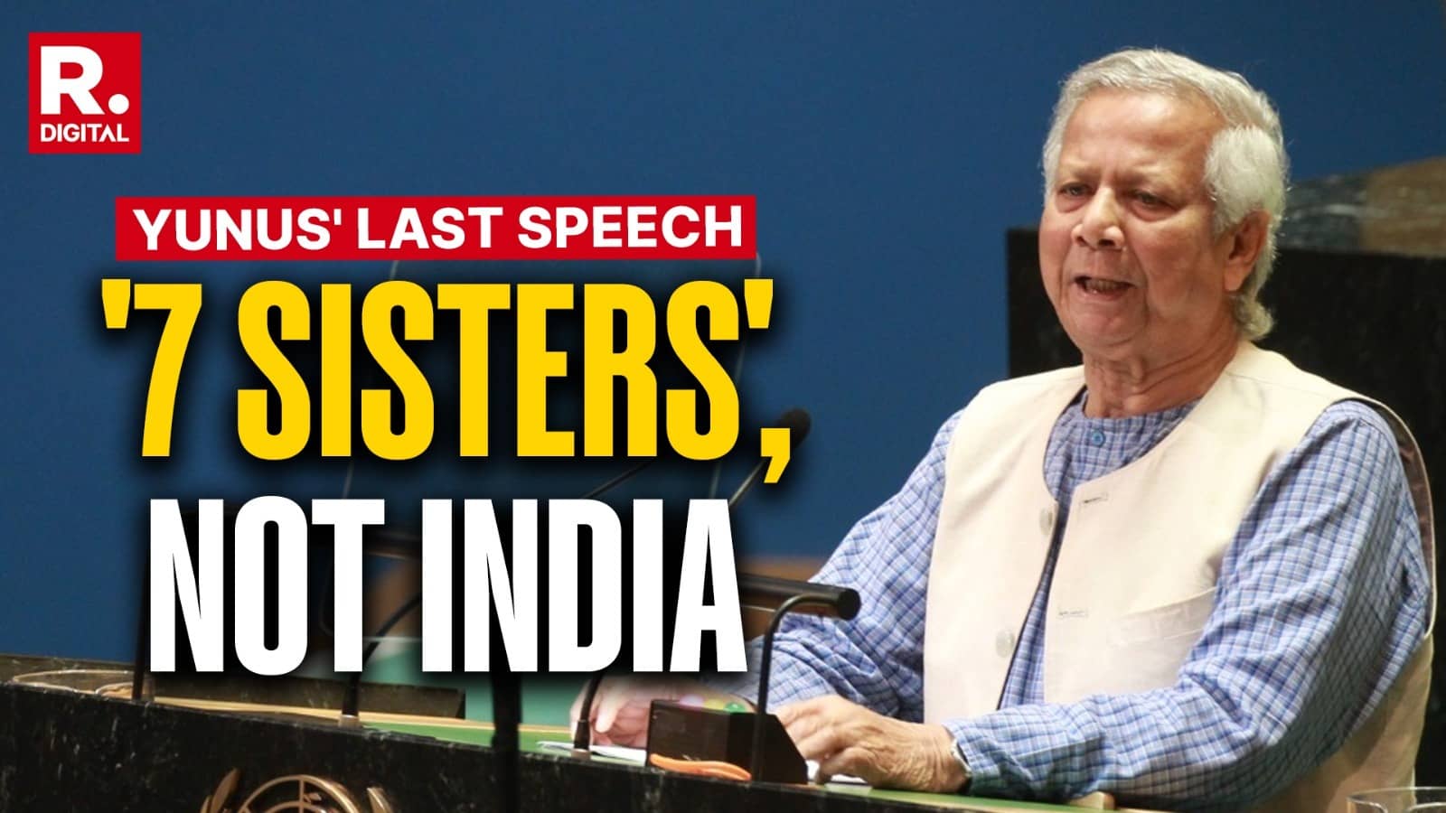Farewell Speech, Familiar Friction: Muhammad Yunus Mentions ‘Seven Sisters’ In Final National Address, Omits India
